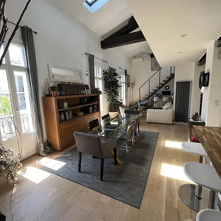 Apartament Loft Climatise Au Design Unique Centre Montpellier